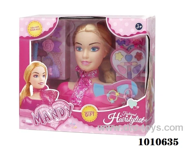 doll set with chassis in window box