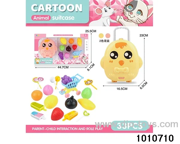 Chicken storage box toy in window box