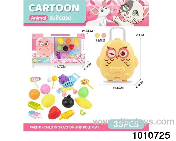 Owl storage box toy in window box