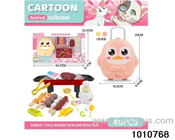 Penguin storage box toy in window box