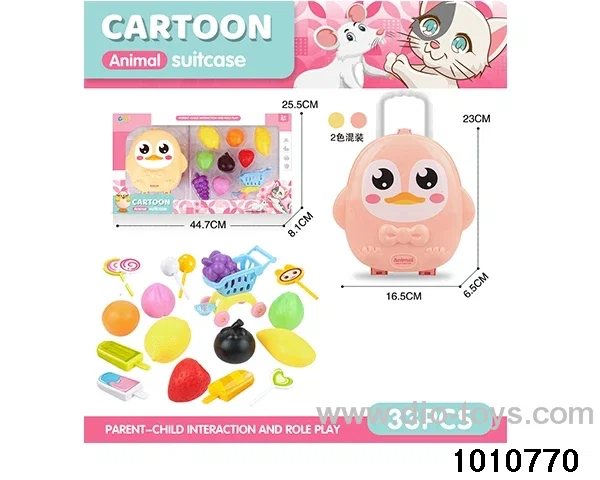 Penguin storage box toy in window box