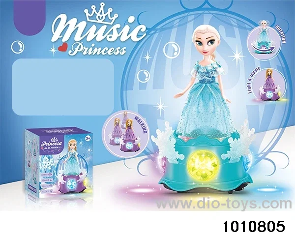 B/O Snow Flower Snow Princess W L/M in color box