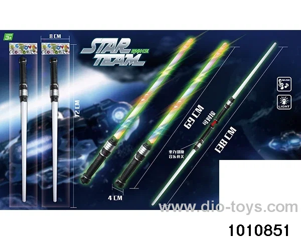 Double Flash Laser Sword in opp bag