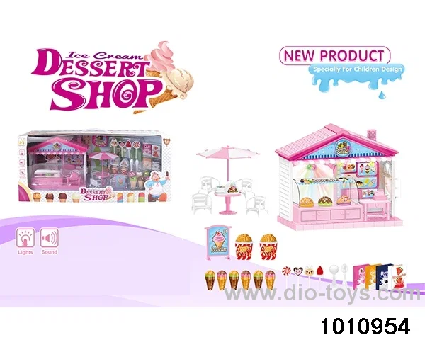 Ice Cream Shop in window box