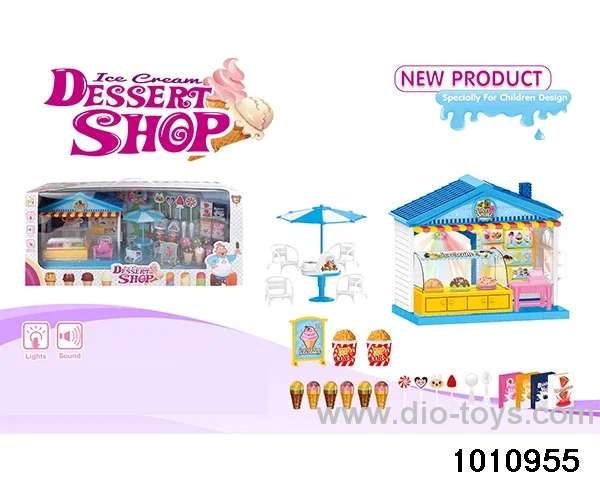 Ice Cream Shop in window box