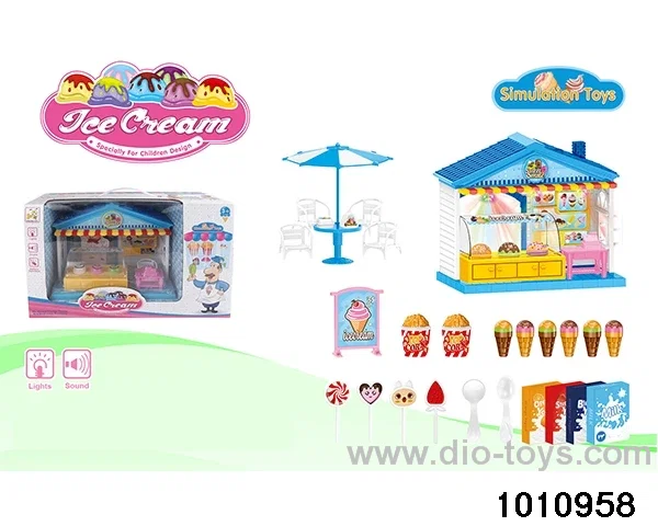 Ice Cream Shop in window box