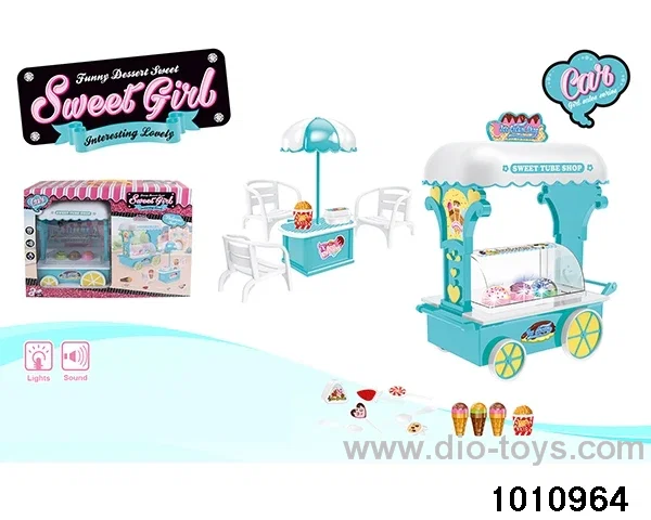 Lollipop Cart in window box
