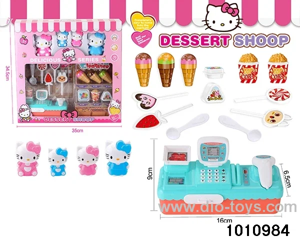 Cashier Set in window box