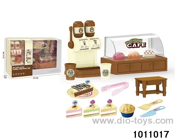 Coffee machine set in window box