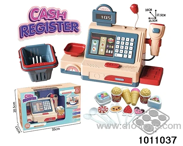 Cash register lollipop suit in color box