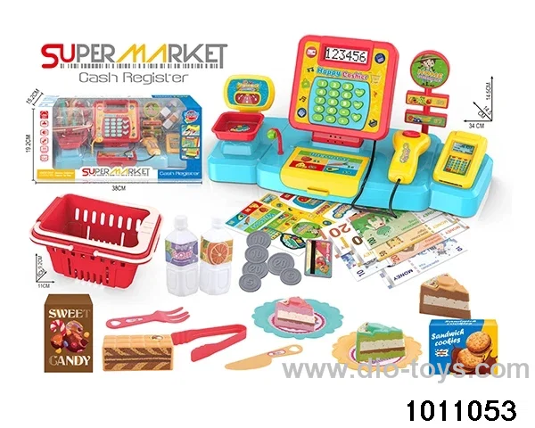 Cash register cake set in display box