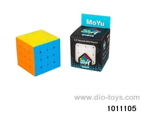 Rubik's cube in color box