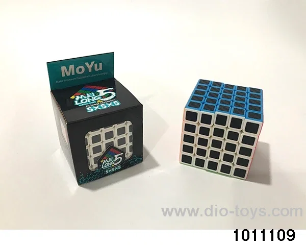Rubik's cube in color box