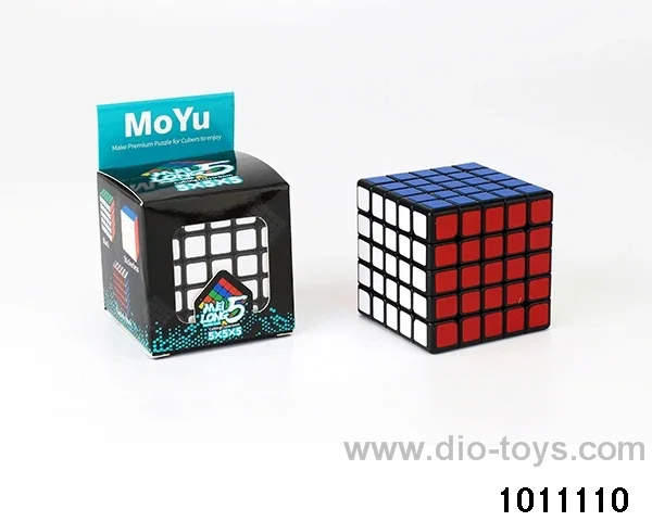 Rubik's cube in color box