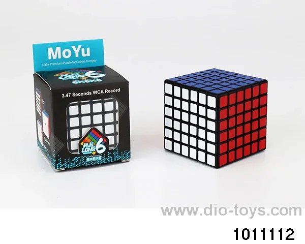 Rubik's cube in color box