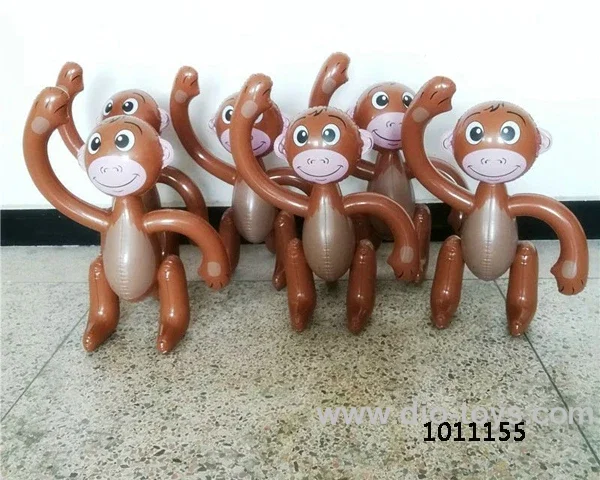 INFLATABLE MONKEYS  in opp bag