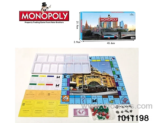 Game toys in color box