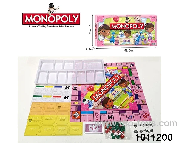 Game toys in color box