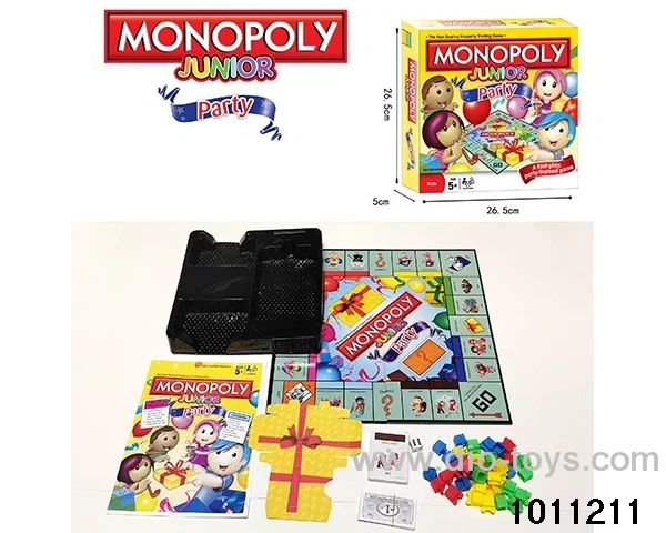 Game toys in color box