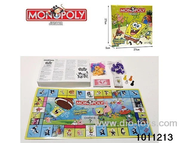 Game toys in color box