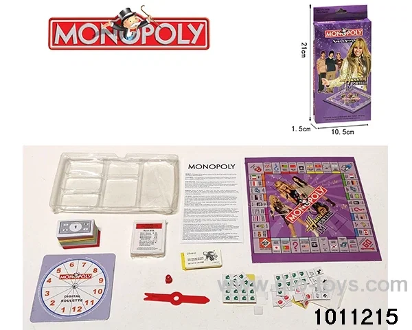 Game toys in color box