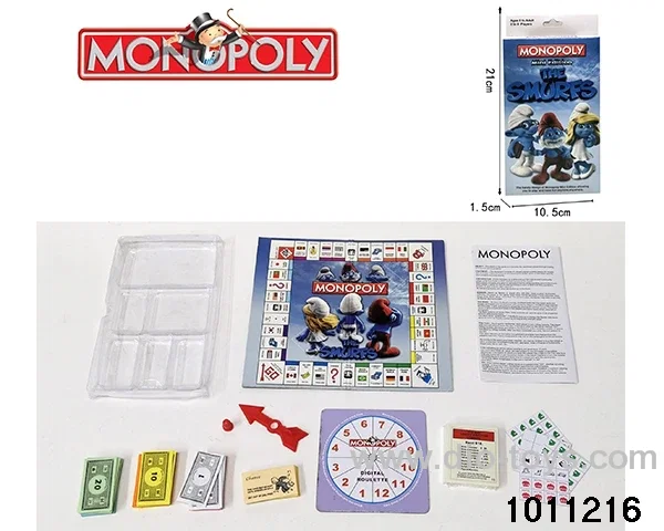 Game toys in color box