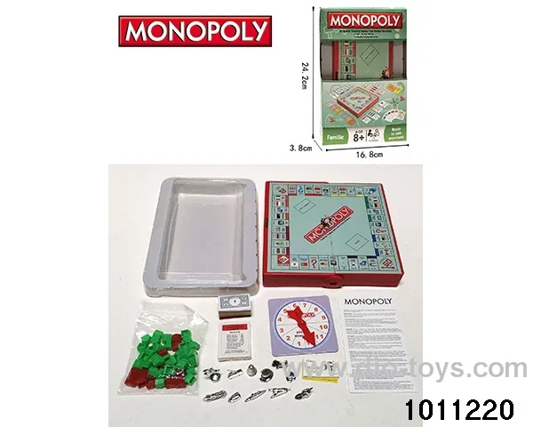 Game toys in color box