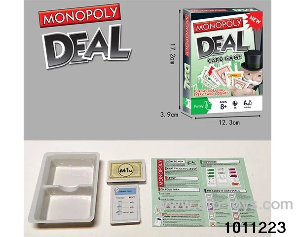 Game toys in color box