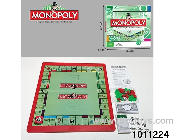 Game toys in color box