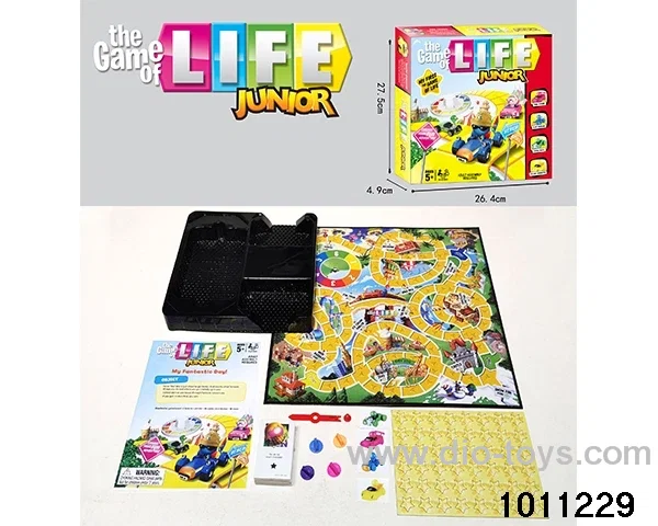 Game toys in color box