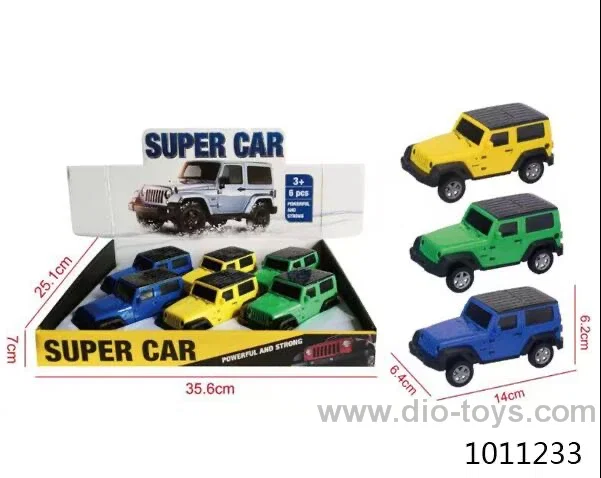 6pcs friction car