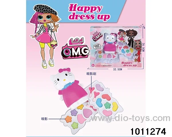 Children's cosmetics set in display box