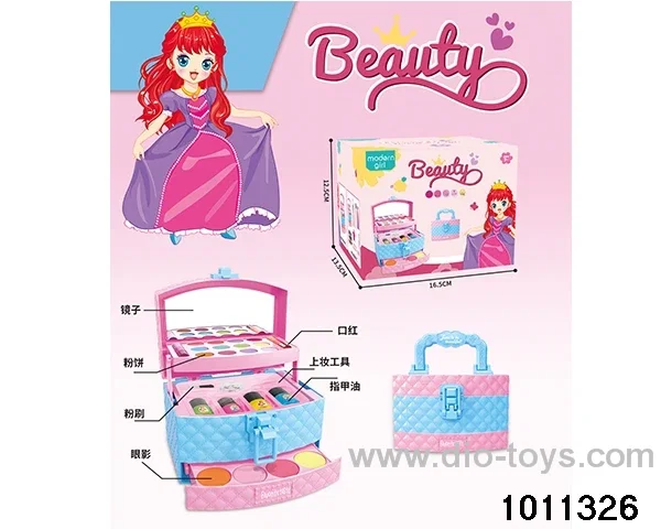 Children's cosmetics set in color box