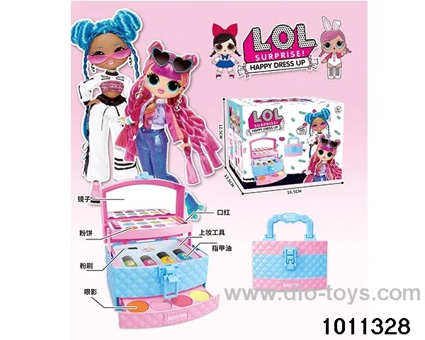 Children's cosmetics set in color box
