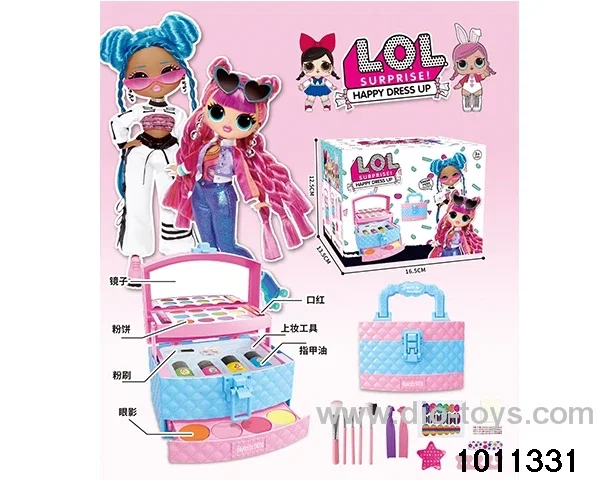 Children's cosmetics set in color box