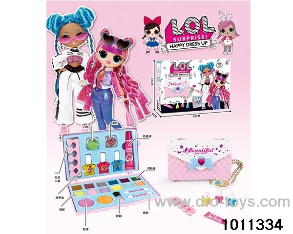 Children's cosmetics set in color box