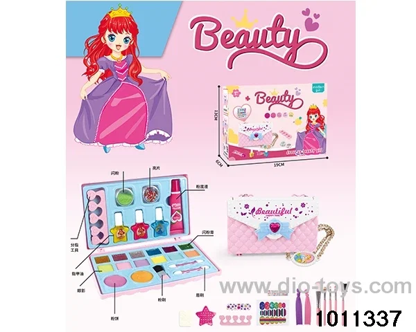 Children's cosmetics set in color box