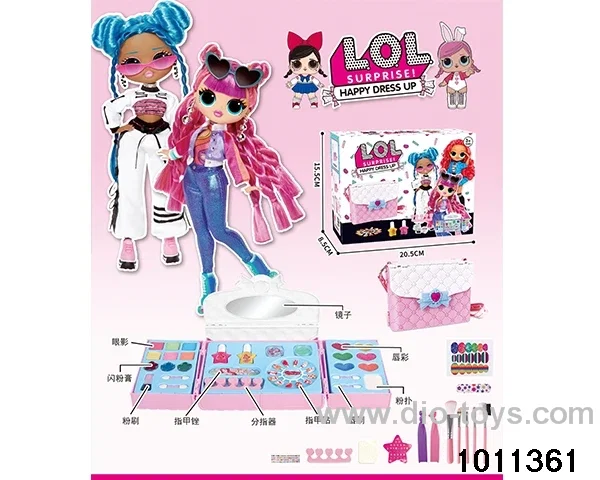 Children's cosmetics set in color box