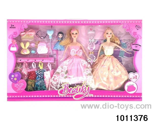 11 inch Barbie in window box