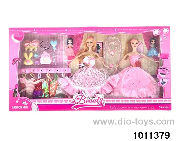 11 inch Barbie in window box