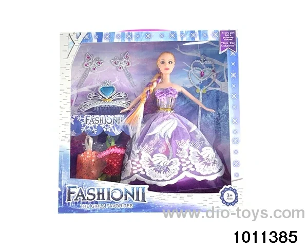 11 inch Barbie in window box