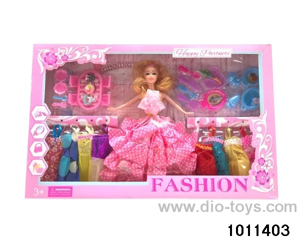 11 inch Barbie in window box