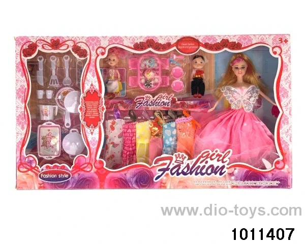 11 inch Barbie in window box