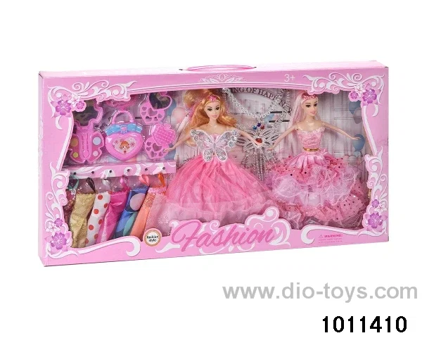 11 inch Barbie in window box