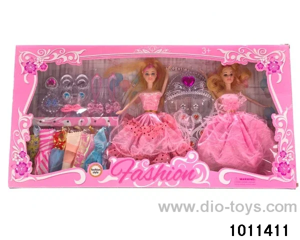 11 inch Barbie in window box