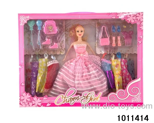 11 inch Barbie in color box