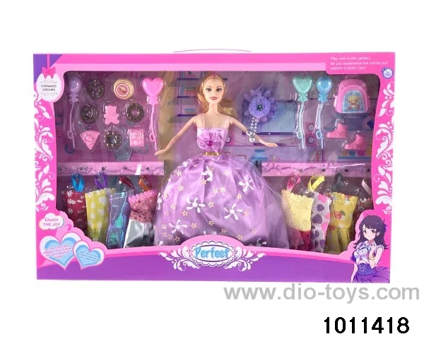 11 inch Barbie in color box
