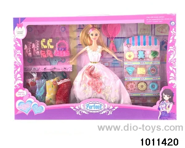 11 inch Barbie in color box