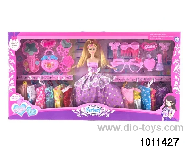 11 inch Barbie in color box