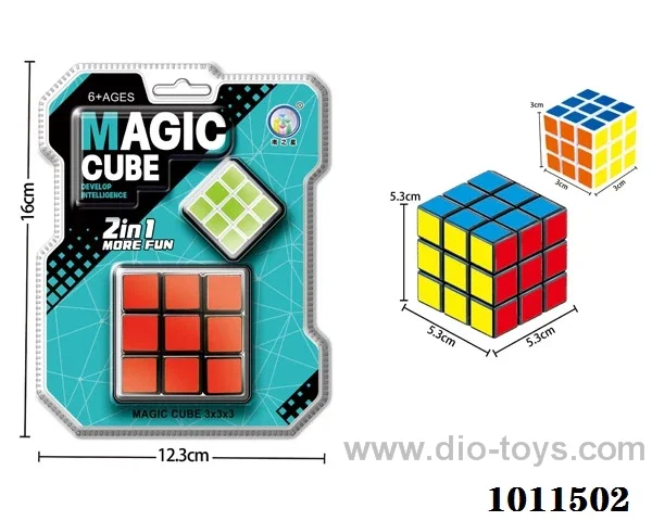5.3cm  & 3.0cm magic cub in high frequency